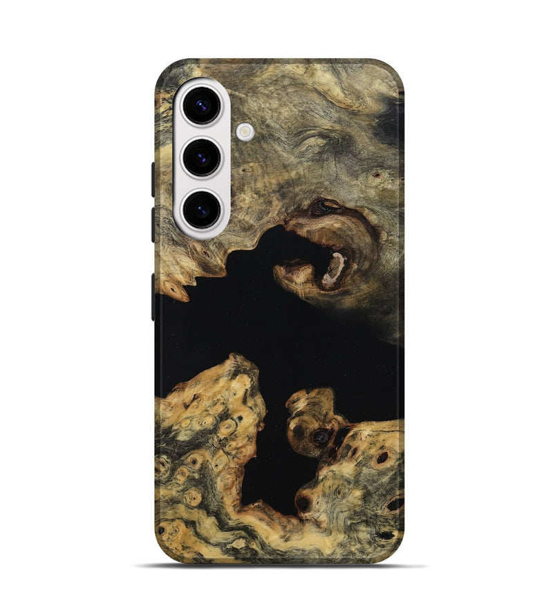 Galaxy S25 Wood Live Edge Phone Case - Emelia (Wood Burl, 814274)