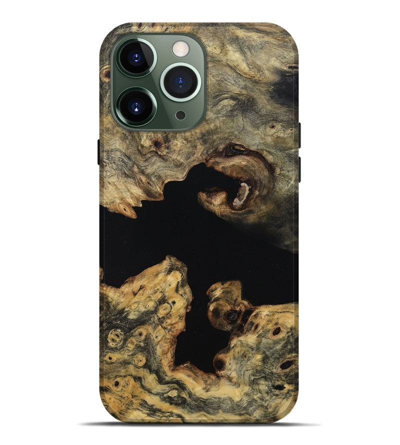 iPhone 13 Pro Max Wood Live Edge Phone Case - Emelia (Wood Burl, 814274)