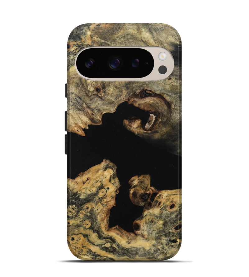 Pixel 9 Pro Wood Live Edge Phone Case - Emelia (Wood Burl, 814274)