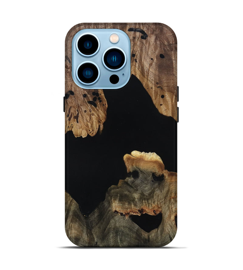iPhone 14 Pro Wood Live Edge Phone Case - Ara (Wood Burl, 814276)