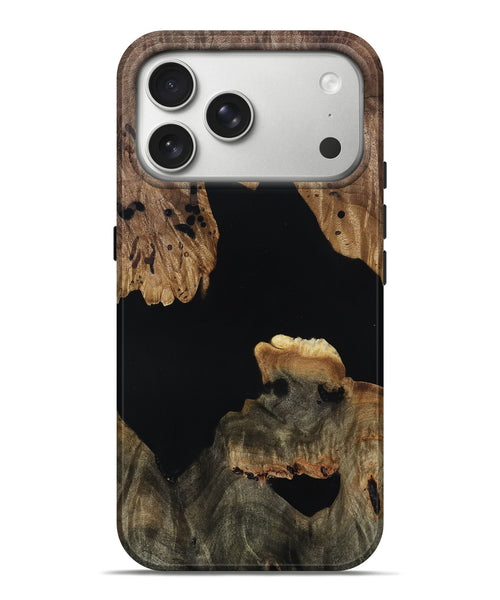 iPhone 17 Pro Max Wood Live Edge Phone Case - Ara (Wood Burl, 814276)