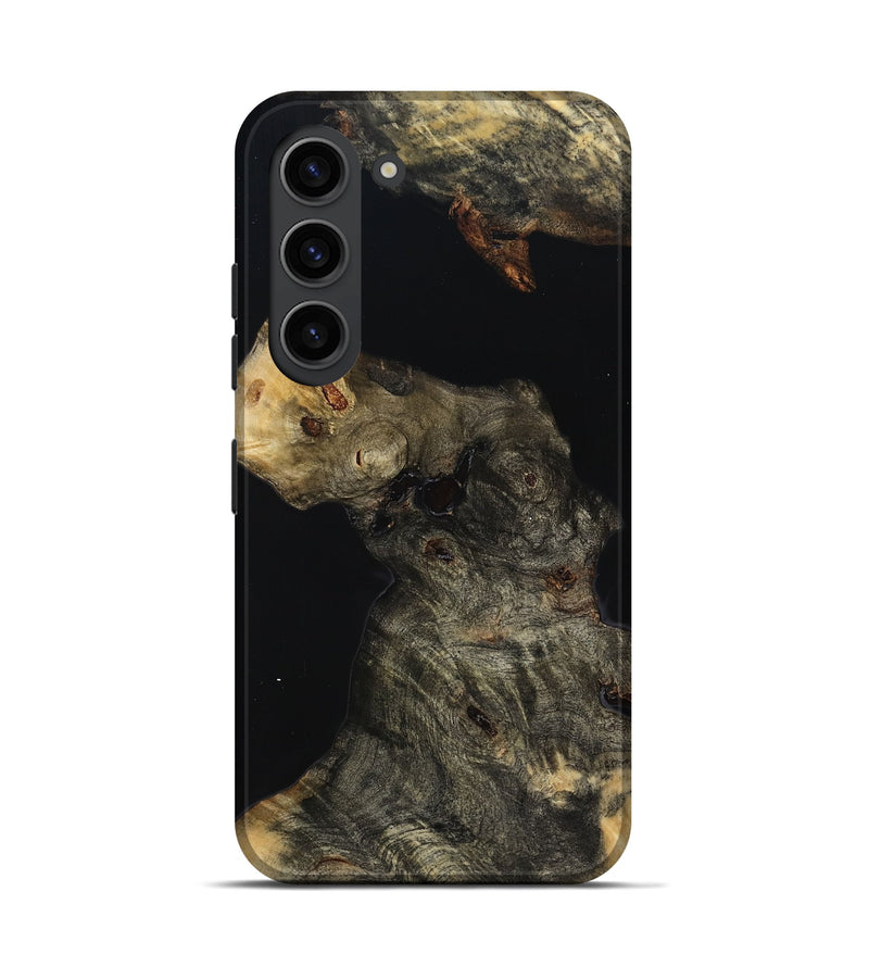 Galaxy S23 Wood Live Edge Phone Case - Mikalah (Wood Burl, 814287)