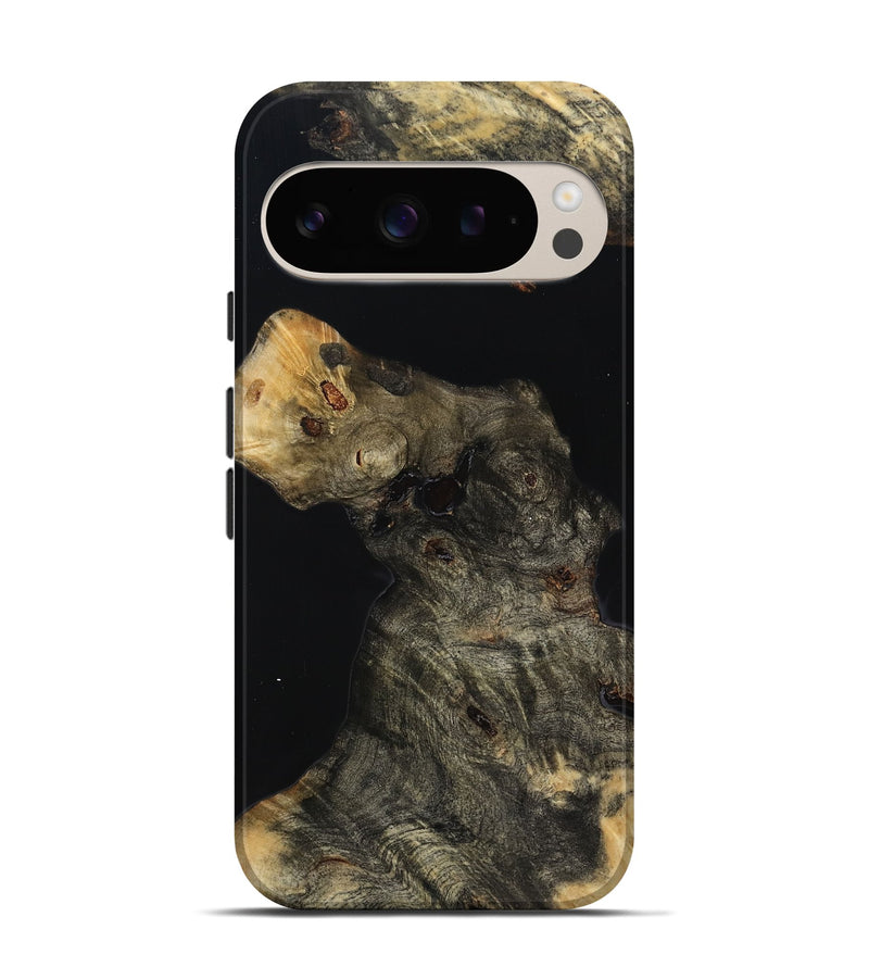 Pixel 9 Pro Wood Live Edge Phone Case - Mikalah (Wood Burl, 814287)