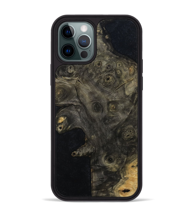 iPhone 12 Pro Max Wood Phone Case - Alethea (Wood Burl, 814296)