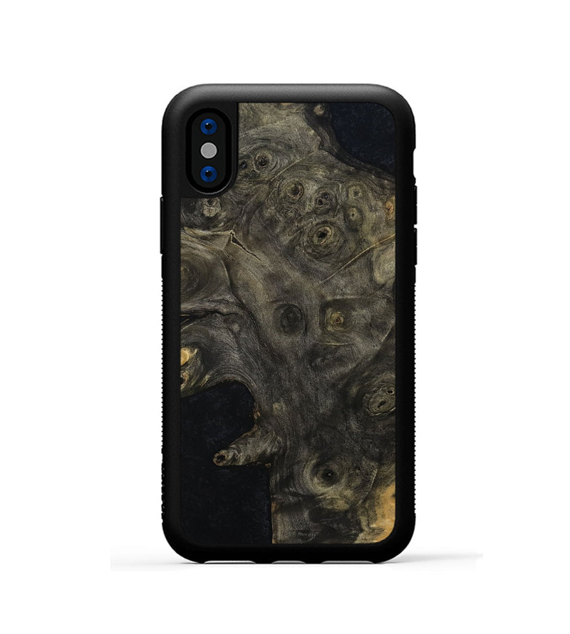 iPhone Xs Wood Phone Case - Alethea (Wood Burl, 814296)