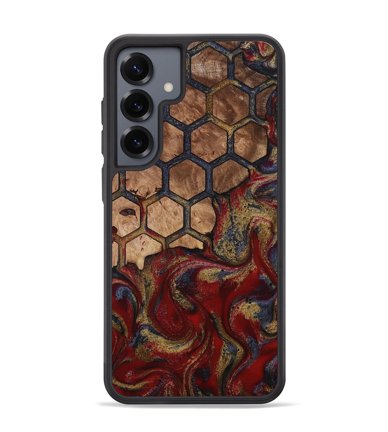 Galaxy S25 Plus Wood Phone Case - Alfreda (Pattern, 814310)