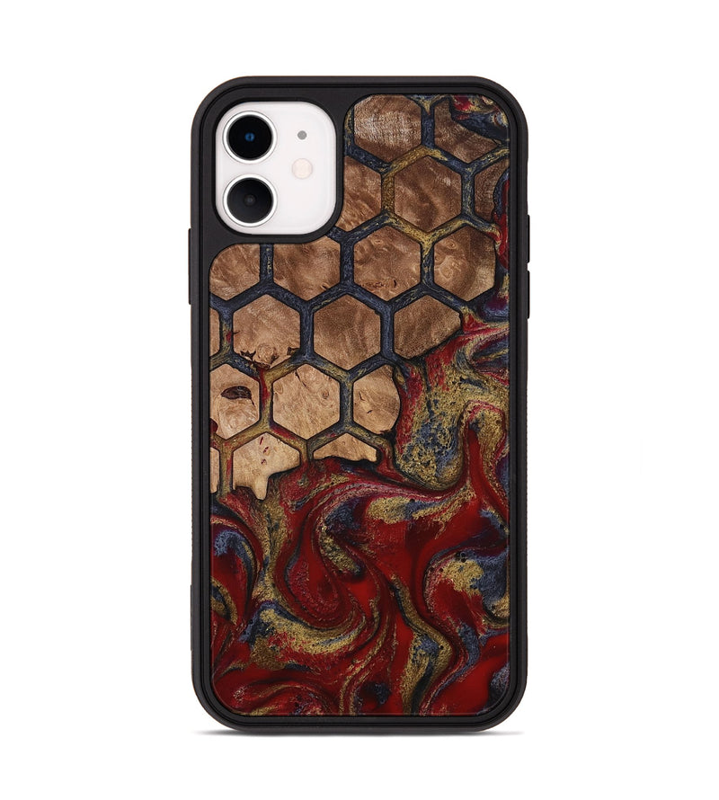 iPhone 11 Wood Phone Case - Alfreda (Pattern, 814310)