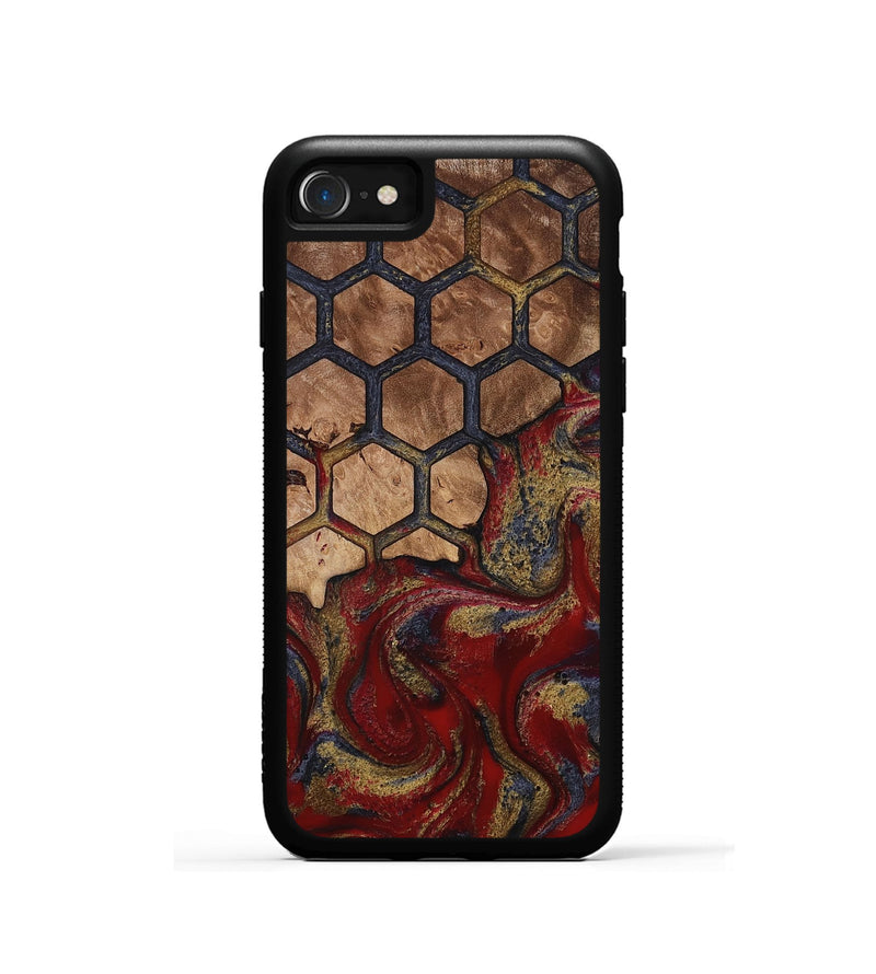 iPhone SE Wood Phone Case - Alfreda (Pattern, 814310)