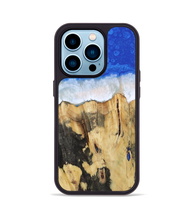 iPhone 14 Pro Wood Phone Case - Tristan (Coastal, 814336)