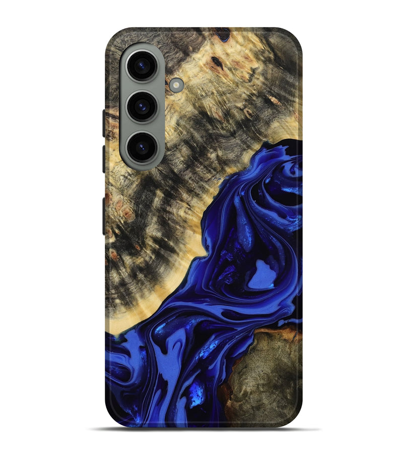 Galaxy S24 Plus Wood Live Edge Phone Case - Clarice (Purple, 814393)