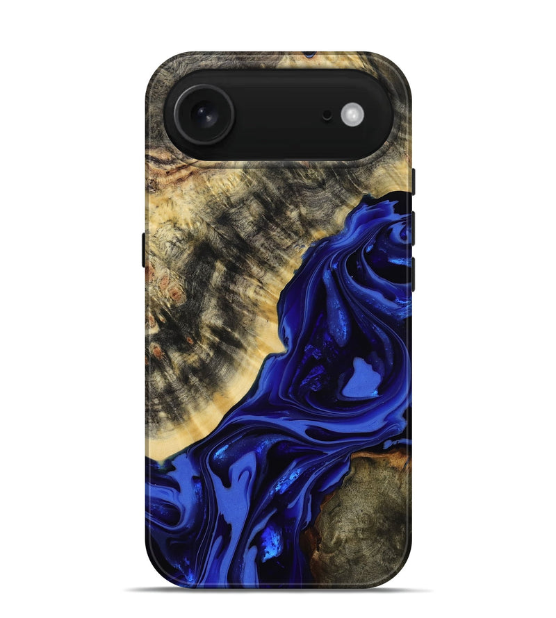 iPhone 17 Air Wood Live Edge Phone Case - Clarice (Purple, 814393)