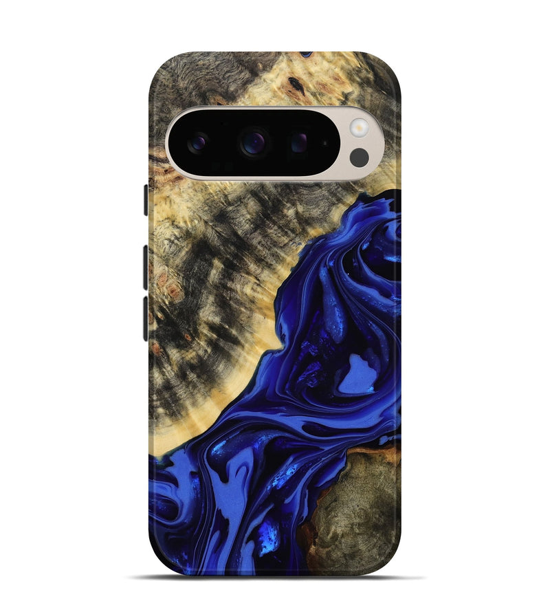 Pixel 10 Wood Live Edge Phone Case - Clarice (Purple, 814393)