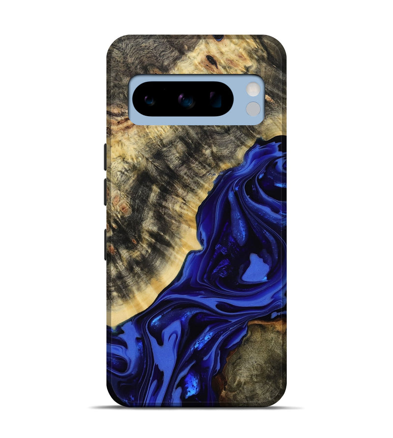 Pixel 8 Pro Wood Live Edge Phone Case - Clarice (Purple, 814393)