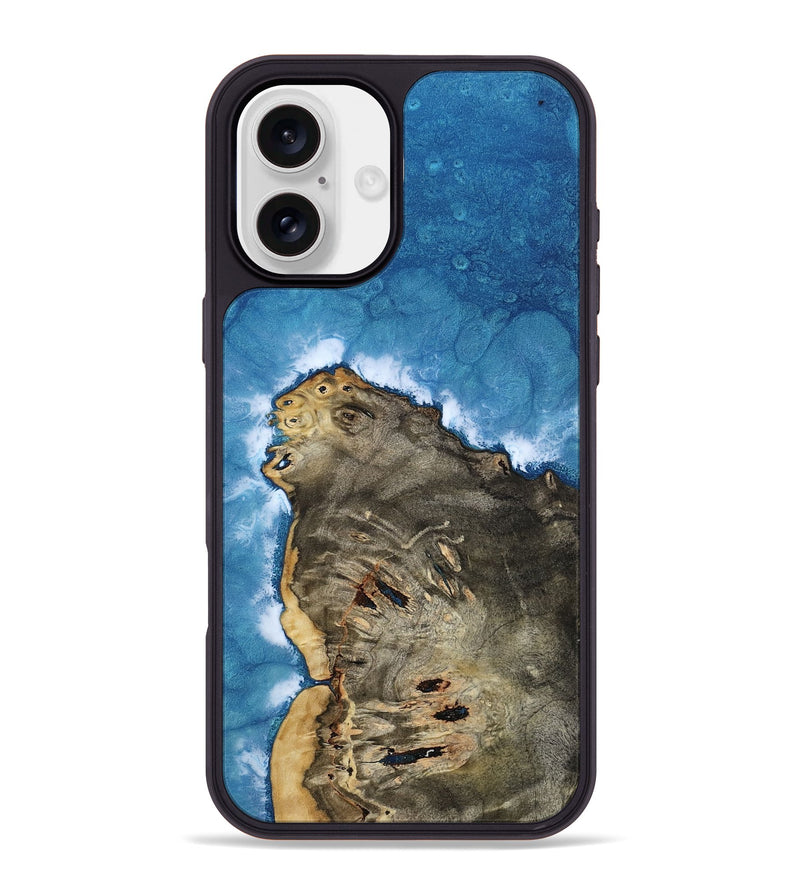 iPhone 16 Plus Wood Phone Case - Olive (Coastal, 814434)