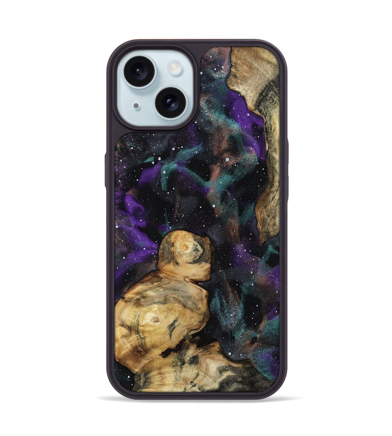 iPhone 15 Wood Phone Case - Nikia (Cosmos, 814451)