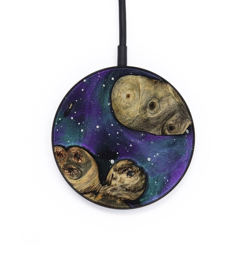 Circle Wood Wireless Charger - Jaleesa (Cosmos, 814495)