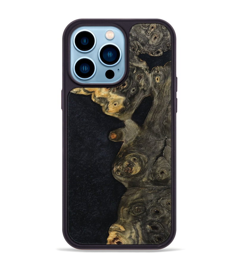 iPhone 14 Pro Max Wood Phone Case - Kylen (Wood Burl, 814510)