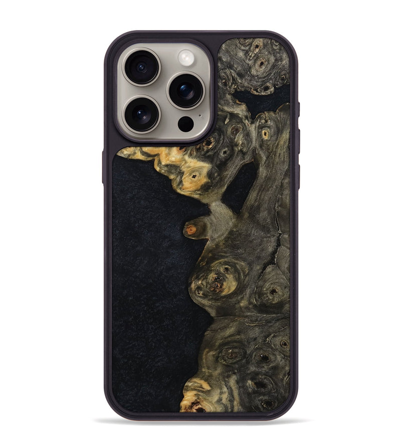 iPhone 15 Pro Max Wood Phone Case - Kylen (Wood Burl, 814510)