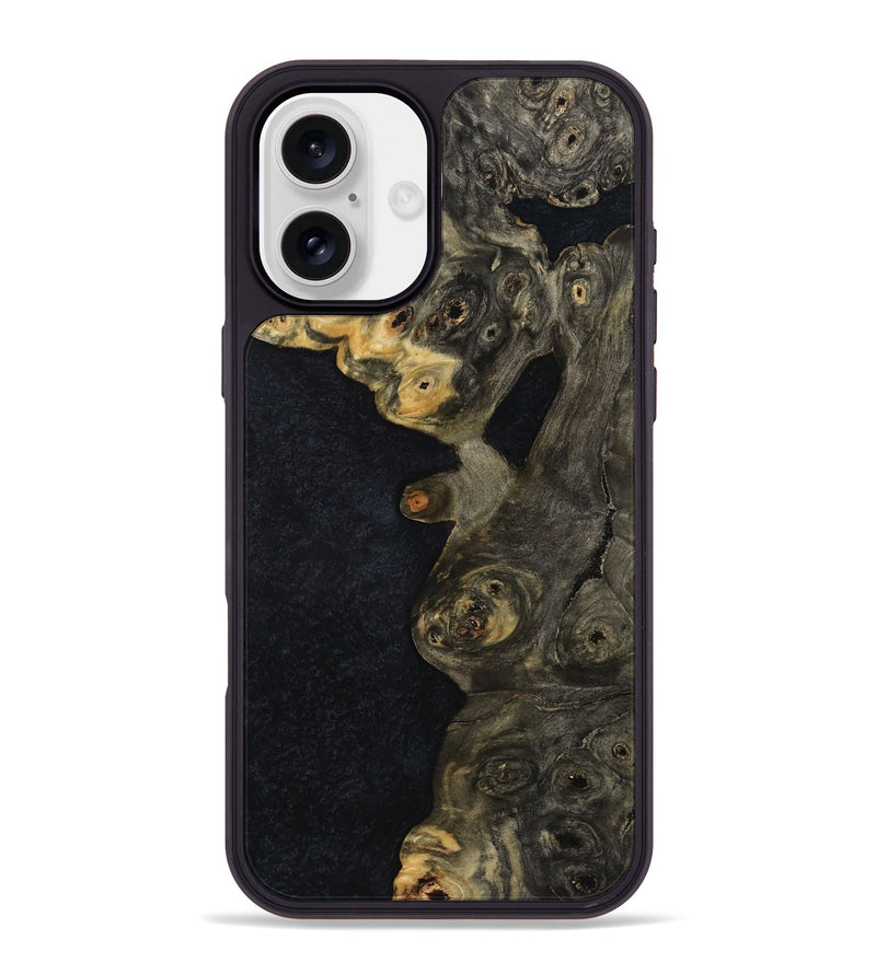 iPhone 16 Plus Wood Phone Case - Kylen (Wood Burl, 814510)