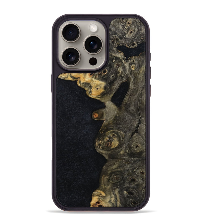 iPhone 16 Pro Max Wood Phone Case - Kylen (Wood Burl, 814510)
