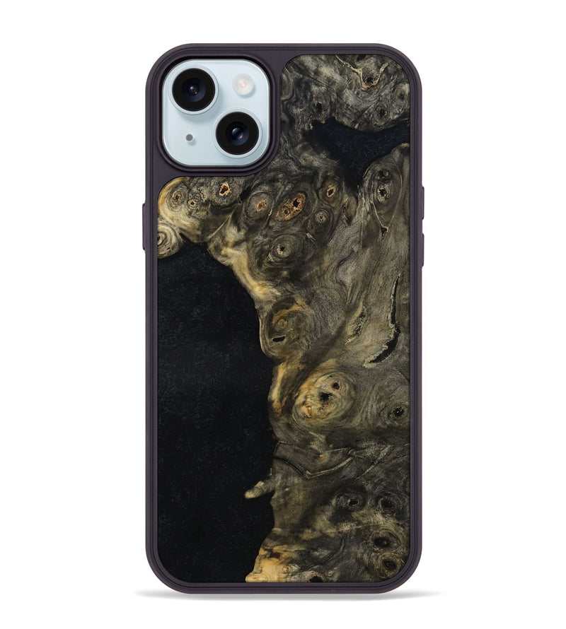 iPhone 15 Plus Wood Phone Case - Vernon (Wood Burl, 814512)
