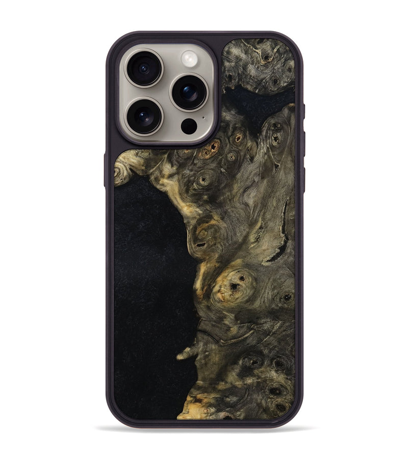 iPhone 15 Pro Max Wood Phone Case - Vernon (Wood Burl, 814512)