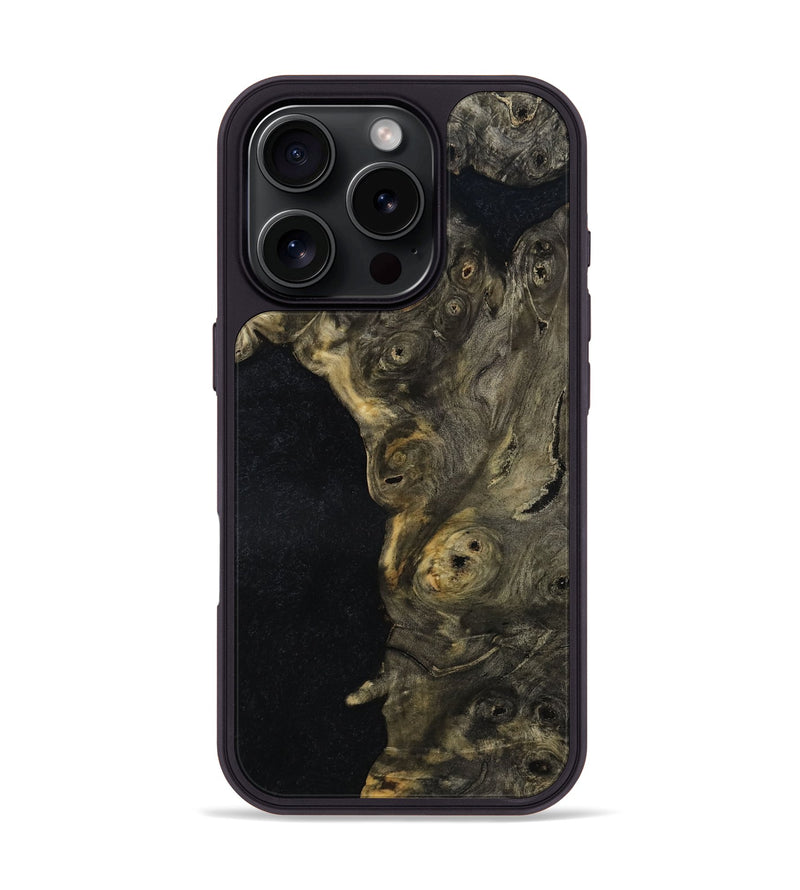 iPhone 16 Pro Wood Phone Case - Vernon (Wood Burl, 814512)