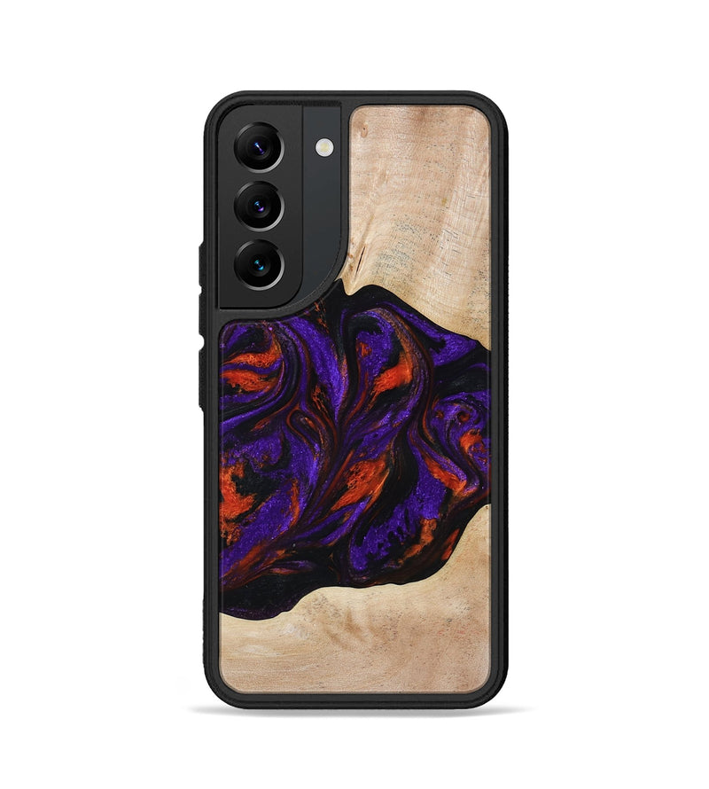 Galaxy S22 Wood Phone Case - Elora (Purple, 814518)