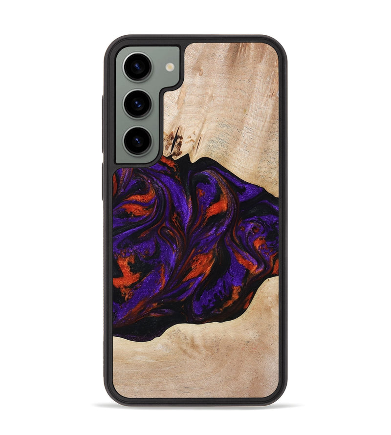 Galaxy S23 Plus Wood Phone Case - Elora (Purple, 814518)