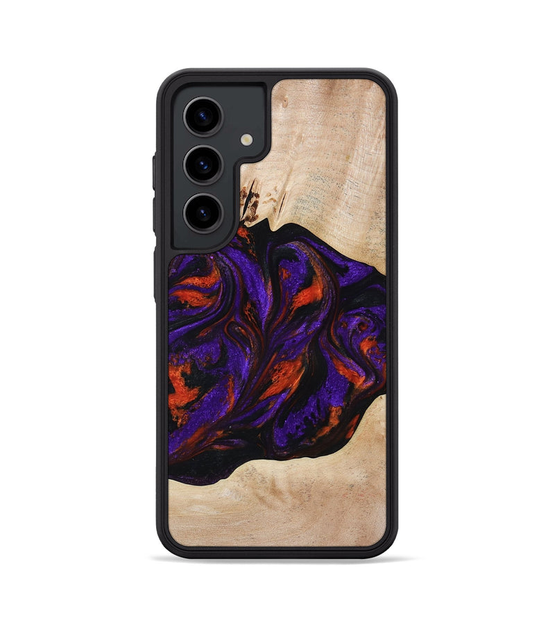 Galaxy S24 Wood Phone Case - Elora (Purple, 814518)