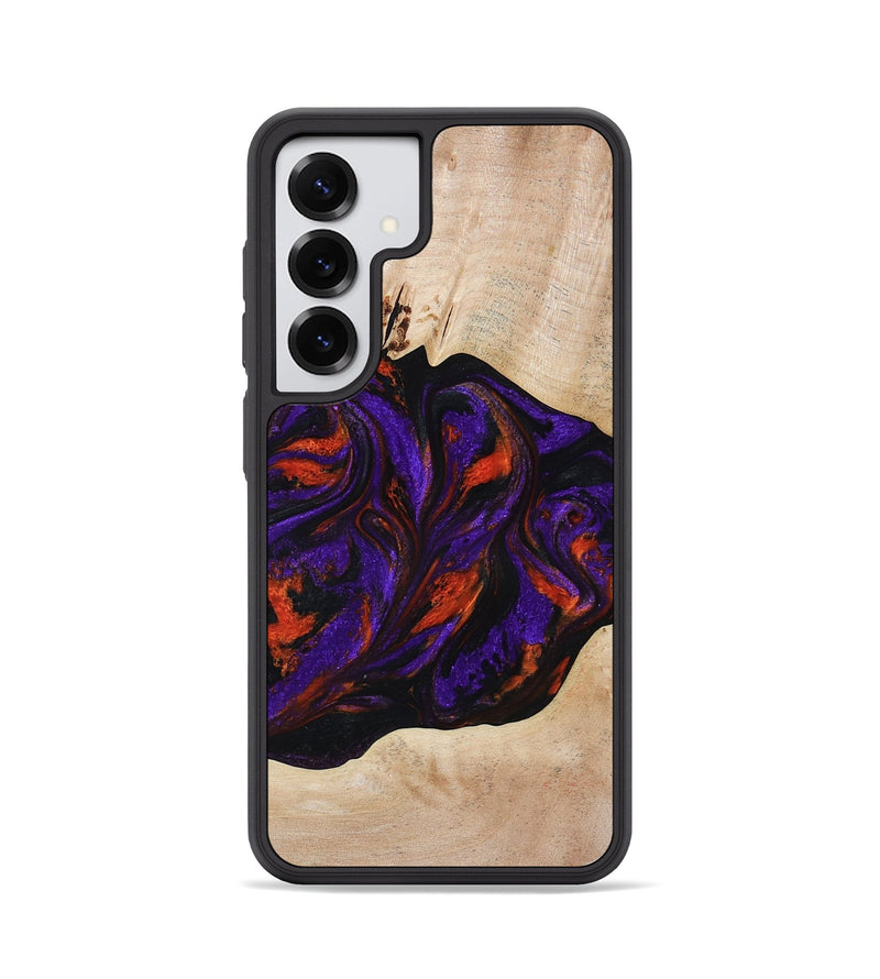 Galaxy S25 Wood Phone Case - Elora (Purple, 814518)