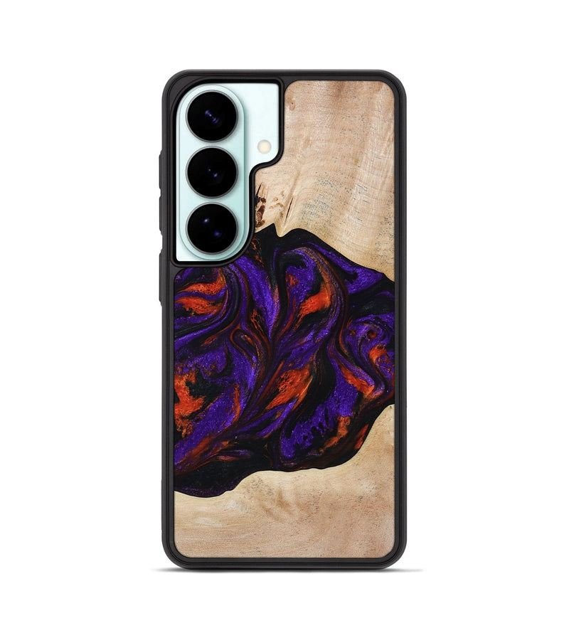 Galaxy S26 Wood Phone Case - Elora (Purple, 814518)