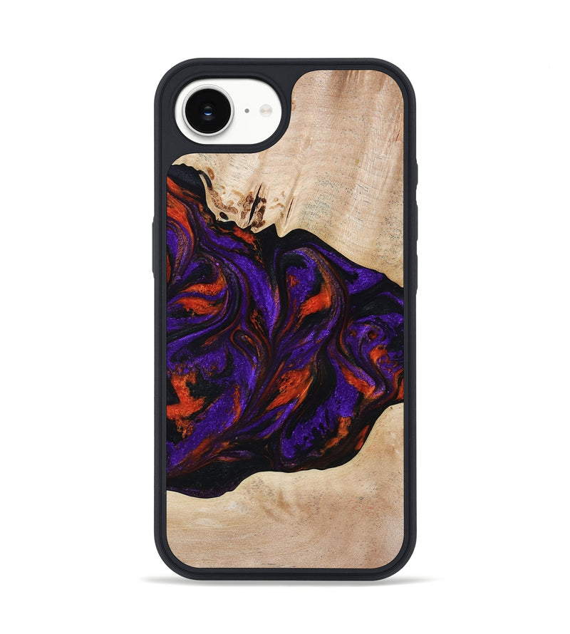 iPhone 16e Wood Phone Case - Elora (Purple, 814518)