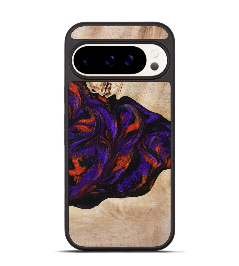 Pixel 9 Pro Wood Phone Case - Elora (Purple, 814518)