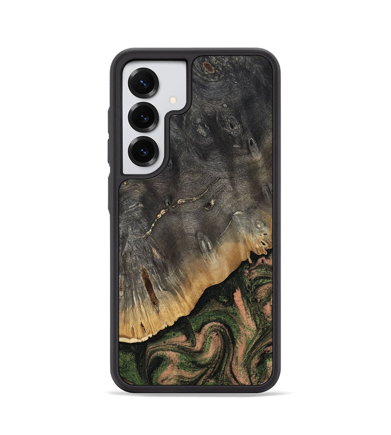 Galaxy S25 Wood Phone Case - Zaylee (Green, 814523)