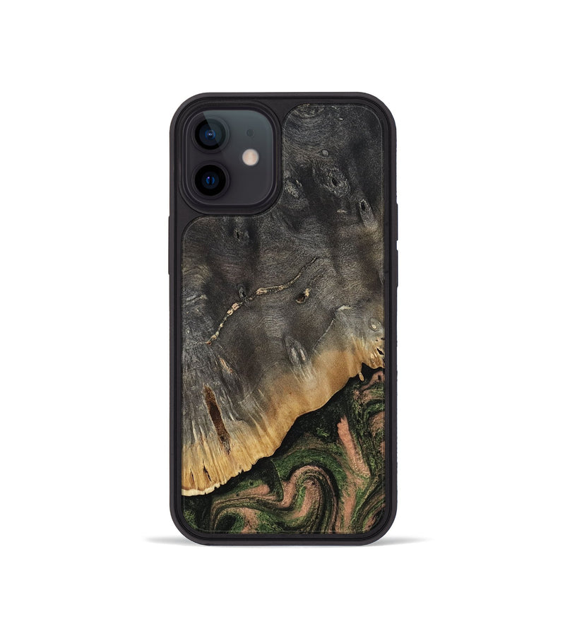 iPhone 12 mini Wood Phone Case - Zaylee (Green, 814523)