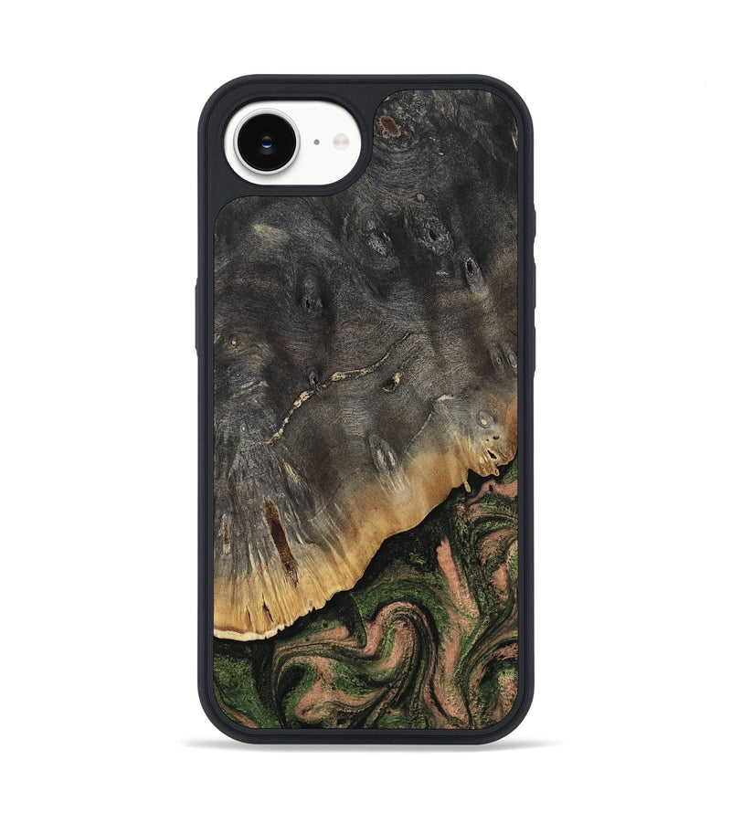 iPhone 16e Wood Phone Case - Zaylee (Green, 814523)