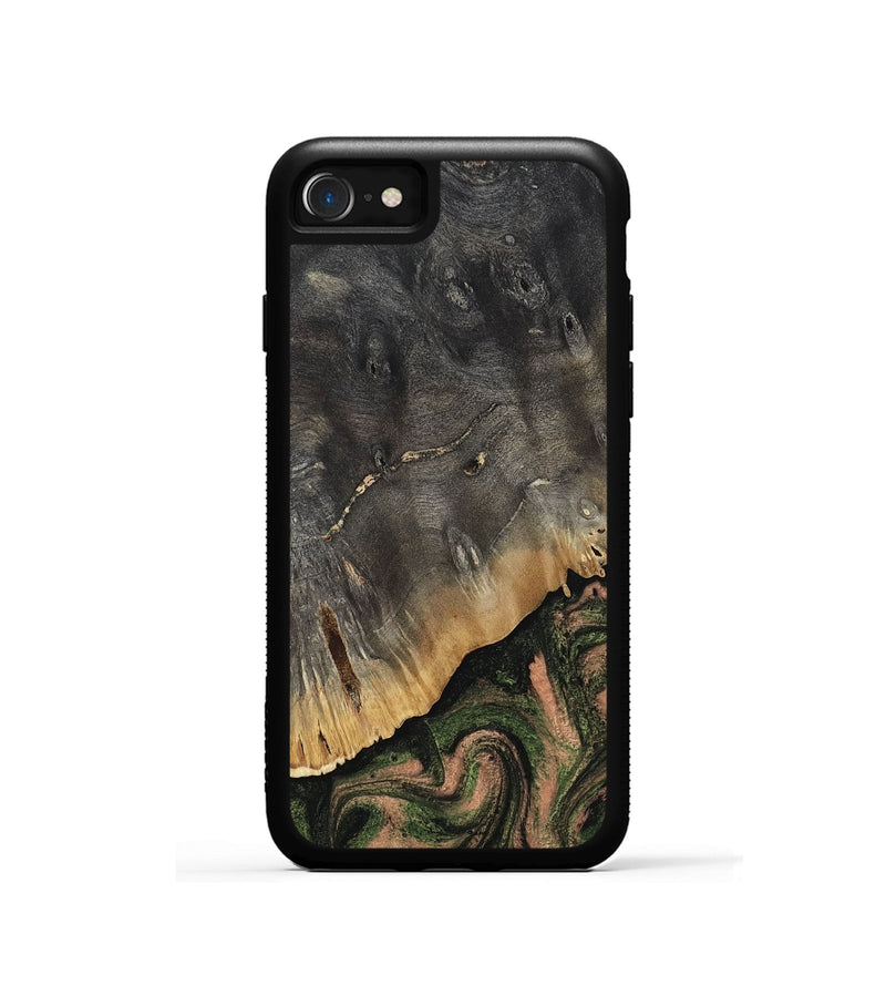 iPhone SE Wood Phone Case - Zaylee (Green, 814523)
