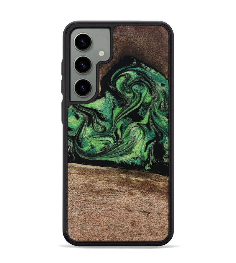 Galaxy S24 Plus Wood Phone Case - Adaline (Green, 814525)