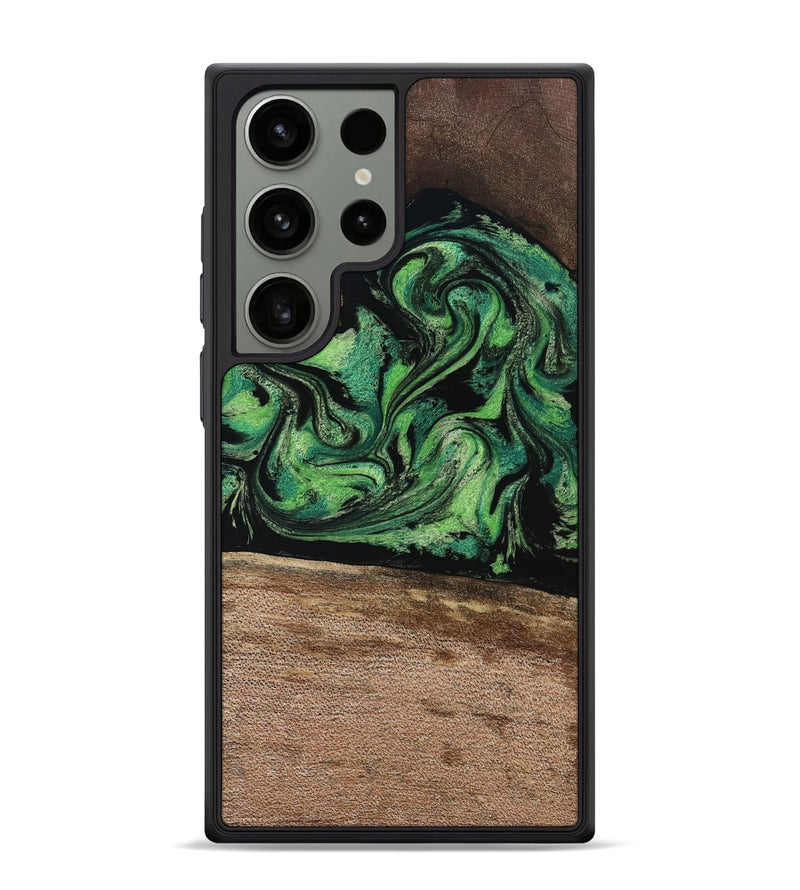 Galaxy S24 Ultra Wood Phone Case - Adaline (Green, 814525)