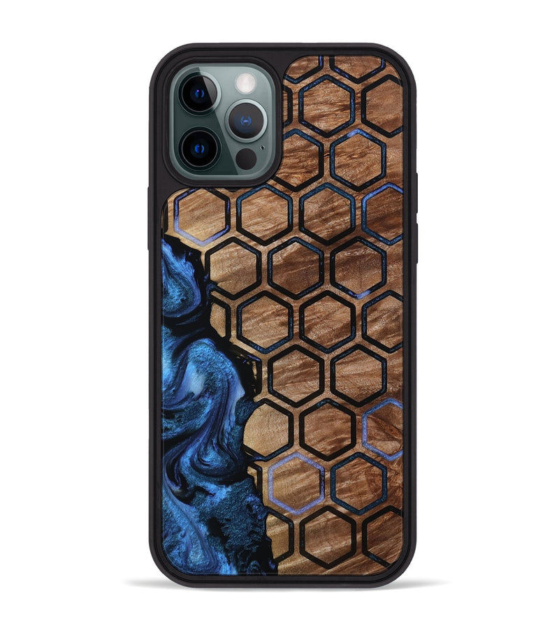 iPhone 12 Pro Max Wood Phone Case - Savanah (Pattern, 814564)