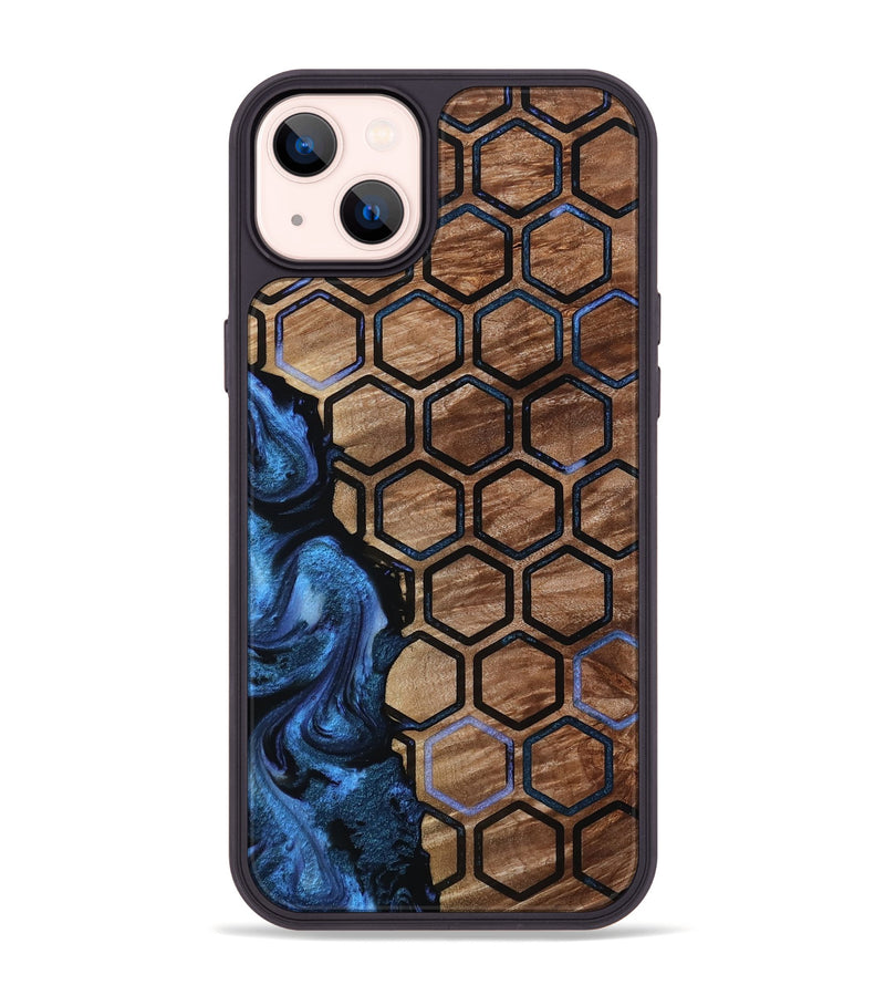 iPhone 14 Plus Wood Phone Case - Savanah (Pattern, 814564)