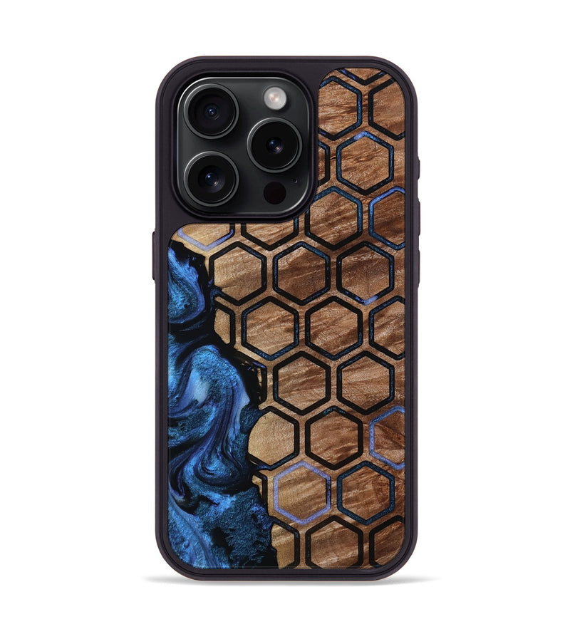 iPhone 15 Pro Wood Phone Case - Savanah (Pattern, 814564)