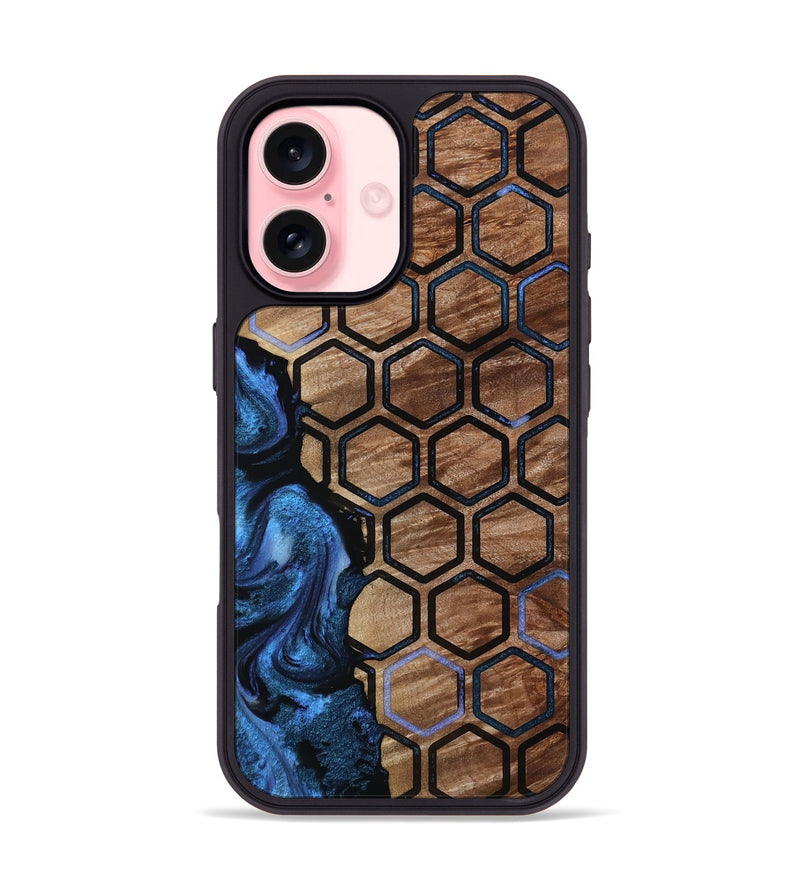 iPhone 16 Wood Phone Case - Savanah (Pattern, 814564)