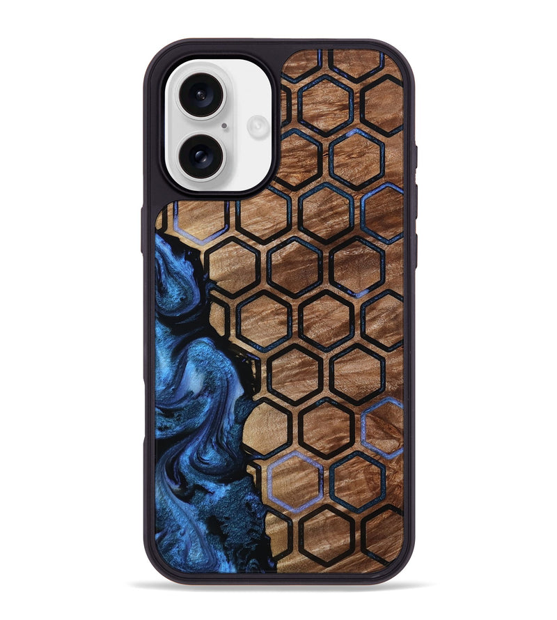 iPhone 16 Plus Wood Phone Case - Savanah (Pattern, 814564)