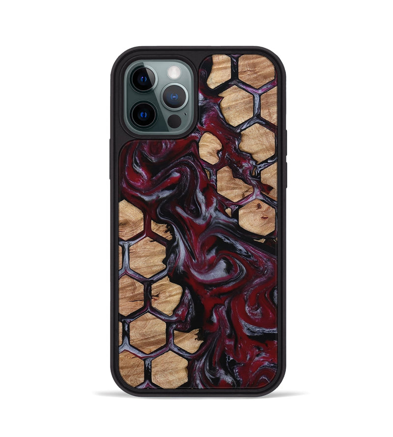 iPhone 12 Pro Wood Phone Case - Dell (Pattern, 814581)