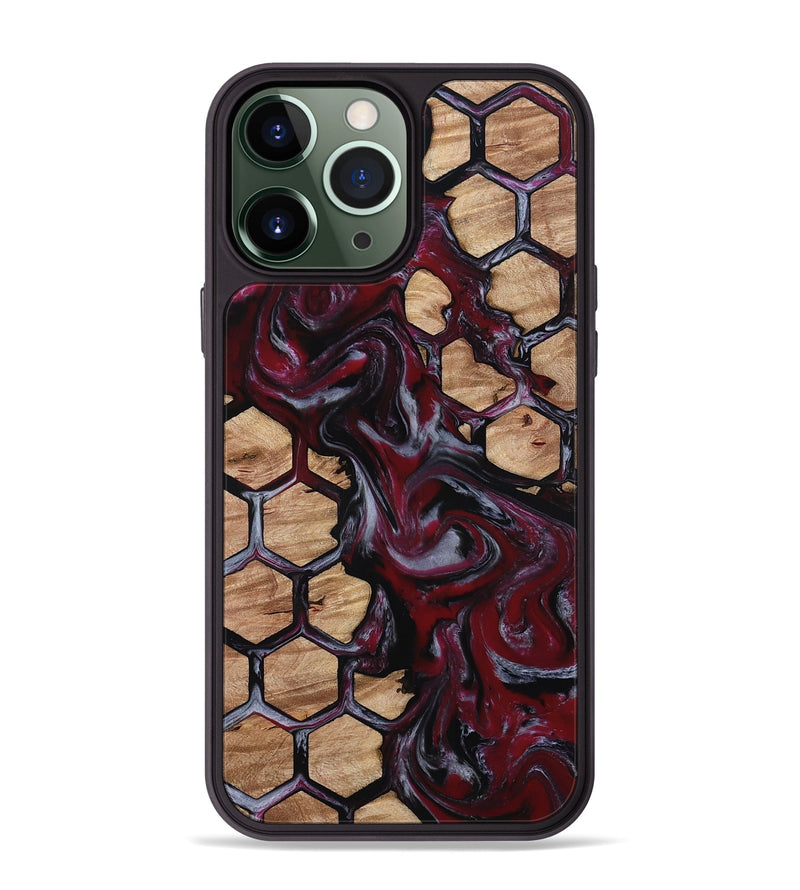 iPhone 13 Pro Max Wood Phone Case - Dell (Pattern, 814581)
