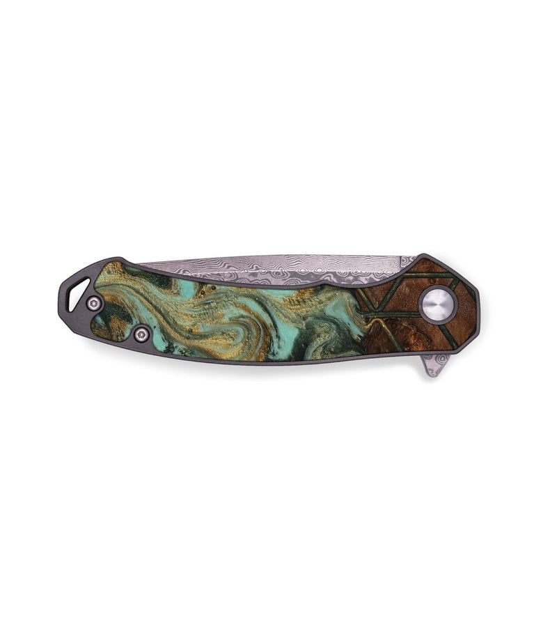 EDC Wood Pocket Knife - Deshawn (Pattern, 814584)