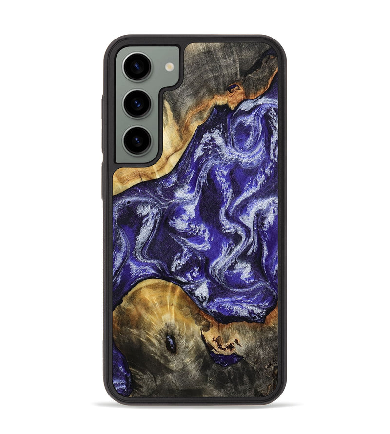 Galaxy S23 Plus Wood Phone Case - Yasmeen (Purple, 814593)