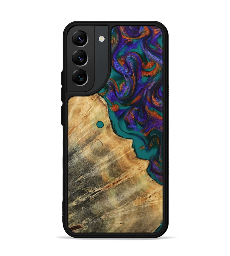 Galaxy S22 Plus Wood Phone Case - Steven (Purple, 814594)